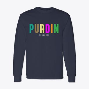 Purdin Missouri Color Pop Classic Long Sleeve T-Shirt