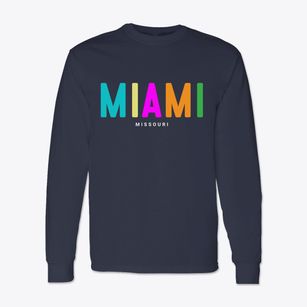 Miami Missouri Color Pop Classic Long Sleeve T-Shirt