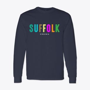 Suffolk Virginia Color Pop Classic Long Sleeve T-Shirt
