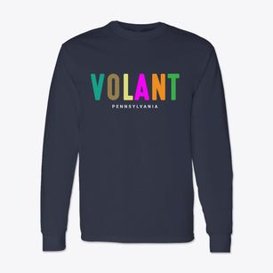 Volant Pennsylvania Color Pop Classic Long Sleeve T-Shirt