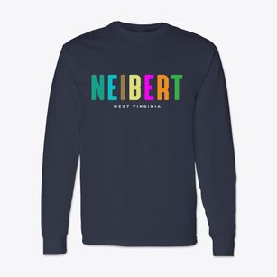 Neibert West Virginia Color Pop Classic Long Sleeve T-Shirt