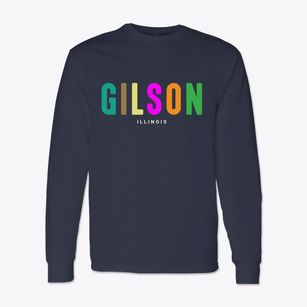 Gilson Illinois Color Pop Classic Long Sleeve T-Shirt