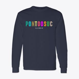 Pontoosuc Illinois Color Pop Classic Long Sleeve T-Shirt