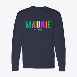 Maunie Illinois Color Pop Classic Long Sleeve T-Shirt