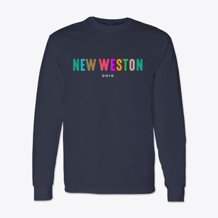 New Weston Ohio Color Pop Classic Long Sleeve T-Shirt