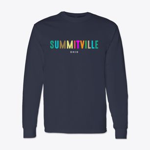 Summitville Ohio Color Pop Classic Long Sleeve T-Shirt