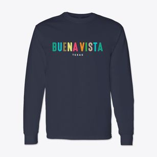 Buena Vista Texas Color Pop Classic Long Sleeve T-Shirt