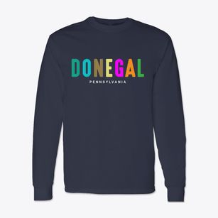 Donegal Pennsylvania Color Pop Classic Long Sleeve T-Shirt