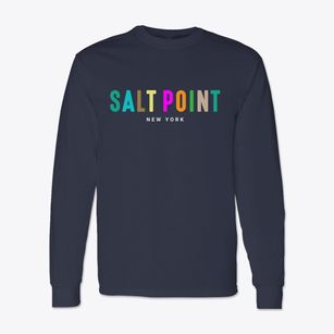 Salt Point New York Color Pop Classic Long Sleeve T-Shirt