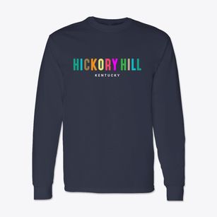 Hickory Hill Kentucky Color Pop Classic Long Sleeve T-Shirt