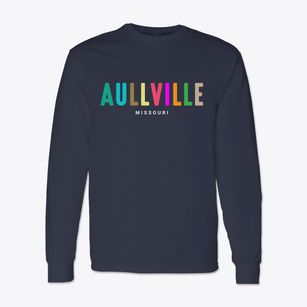 Aullville Missouri Color Pop Classic Long Sleeve T-Shirt