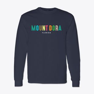 Mount Dora Florida Color Pop Classic Long Sleeve T-Shirt