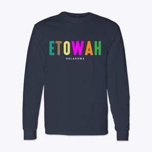 Etowah Oklahoma Color Pop Classic Long Sleeve T-Shirt