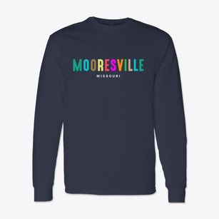 Mooresville Missouri Color Pop Classic Long Sleeve T-Shirt