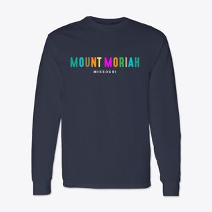 Mount Moriah Missouri Color Pop Classic Long Sleeve T-Shirt