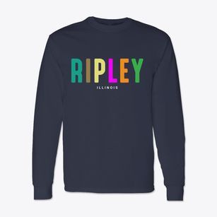 Ripley Illinois Color Pop Classic Long Sleeve T-Shirt