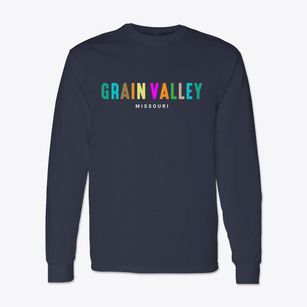 Grain Valley Missouri Color Pop Classic Long Sleeve T-Shirt