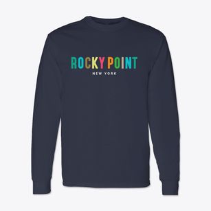 Rocky Point New York Color Pop Classic Long Sleeve T-Shirt