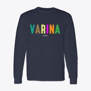 Varina Iowa Color Pop Classic Long Sleeve T-Shirt