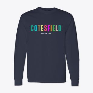 Cotesfield Nebraska Color Pop Classic Long Sleeve T-Shirt