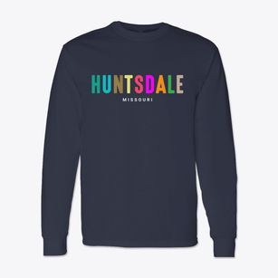 Huntsdale Missouri Color Pop Classic Long Sleeve T-Shirt