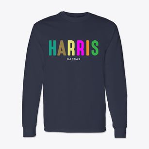 Harris Kansas Color Pop Classic Long Sleeve T-Shirt