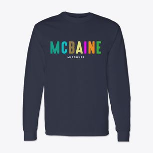 Mcbaine Missouri Color Pop Classic Long Sleeve T-Shirt
