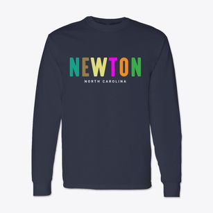 Newton North Carolina Color Pop Classic Long Sleeve T-Shirt