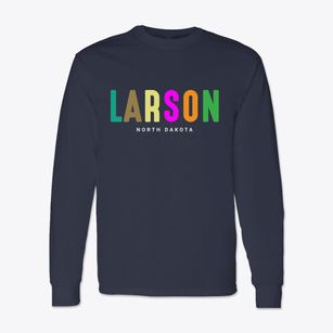 Larson North Dakota Color Pop Classic Long Sleeve T-Shirt