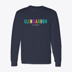 Glen Carbon Illinois Color Pop Classic Long Sleeve T-Shirt
