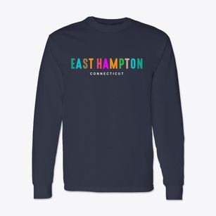 East Hampton Connecticut Color Pop Classic Long Sleeve T-Shirt