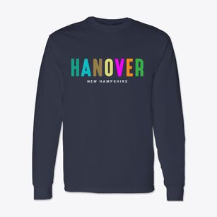 Hanover New Hampshire Color Pop Classic Long Sleeve T-Shirt