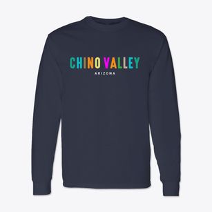 Chino Valley Arizona Color Pop Classic Long Sleeve T-Shirt
