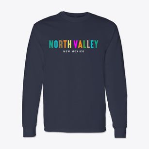 North Valley New Mexico Color Pop Classic Long Sleeve T-Shirt