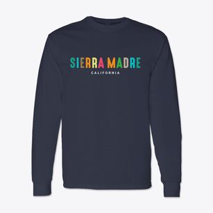 Sierra Madre California Color Pop Classic Long Sleeve T-Shirt