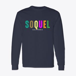 Soquel California Color Pop Classic Long Sleeve T-Shirt
