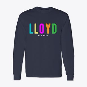Lloyd New York Color Pop Classic Long Sleeve T-Shirt
