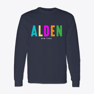 Alden New York Color Pop Classic Long Sleeve T-Shirt