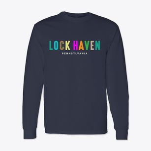 Lock Haven Pennsylvania Color Pop Classic Long Sleeve T-Shirt