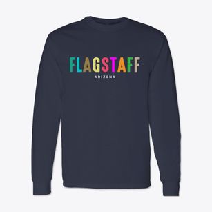 Flagstaff Arizona Color Pop Classic Long Sleeve T-Shirt