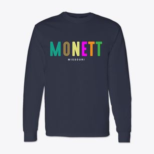 Monett Missouri Color Pop Classic Long Sleeve T-Shirt