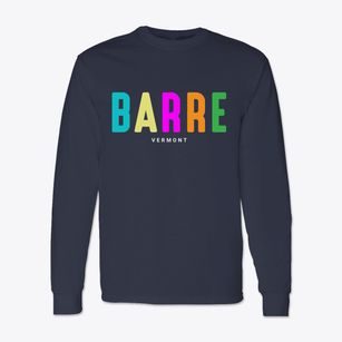 Barre Vermont Color Pop Classic Long Sleeve T-Shirt