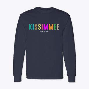 Kissimmee Florida Color Pop Classic Long Sleeve T-Shirt