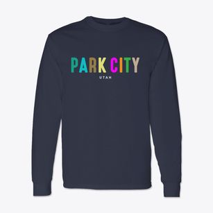 Park City Utah Color Pop Classic Long Sleeve T-Shirt