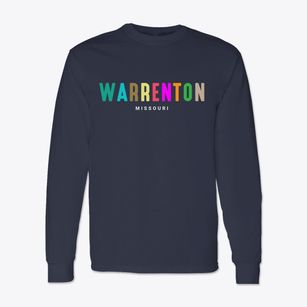 Warrenton Missouri Color Pop Classic Long Sleeve T-Shirt