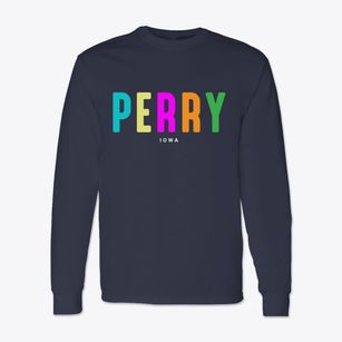 Perry Iowa Color Pop Classic Long Sleeve T-Shirt