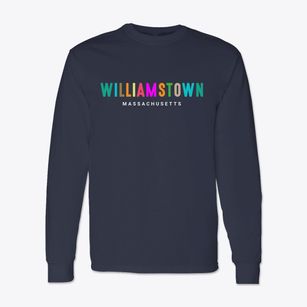 Williamstown Massachusetts Color Pop Classic Long Sleeve T-Shirt
