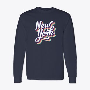  New York Retro Candy Vibes Classic Long Sleeve T-Shirt