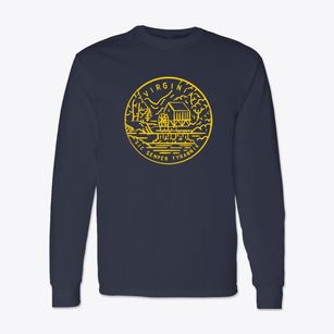  Virginia Icon Classic Long Sleeve T-Shirt