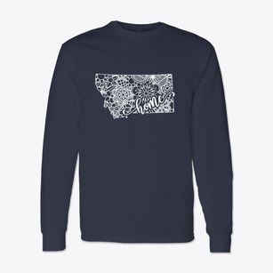  Montana Mandala Classic Long Sleeve T-Shirt